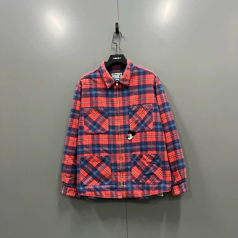 Gucci Gucci Disney Disney co-branded plaid Mickey embroidered jac Size US L / EU 52-54 / 3 - 1 Thumbnail