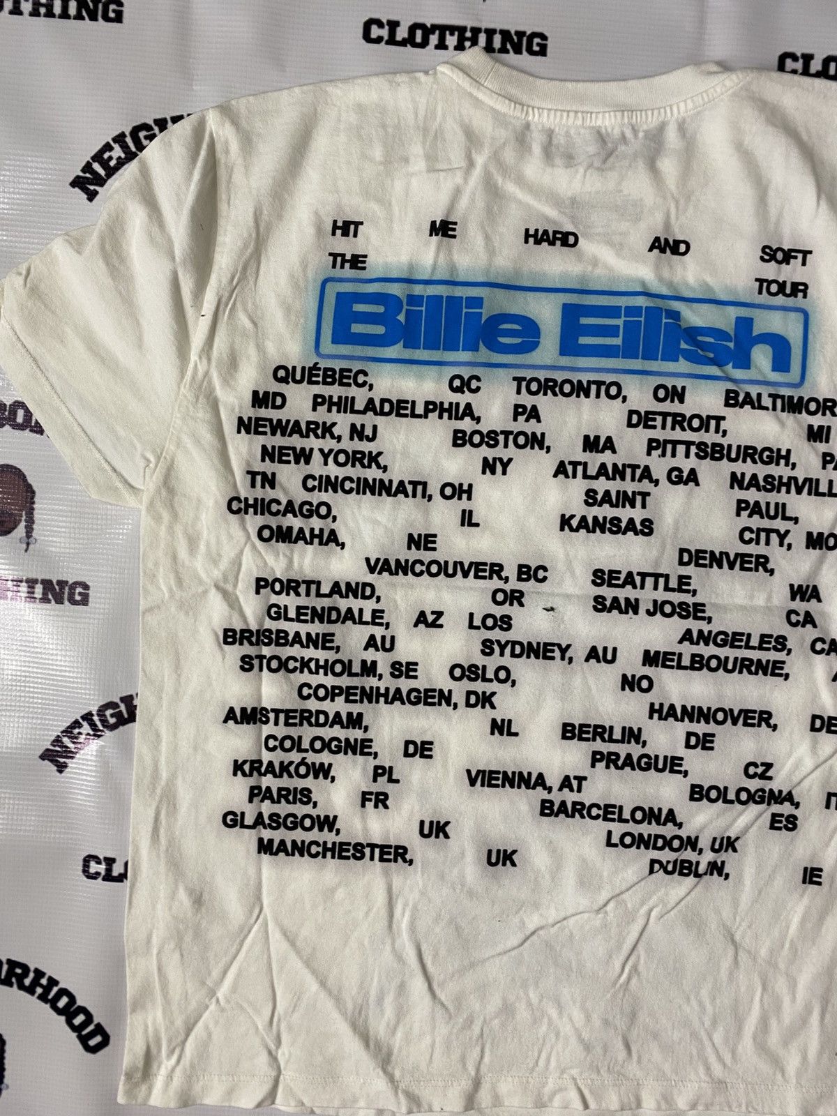 Band Tees BILLIE EILISH TEE. Size US L / EU 52-54 / 3 - 6 Thumbnail