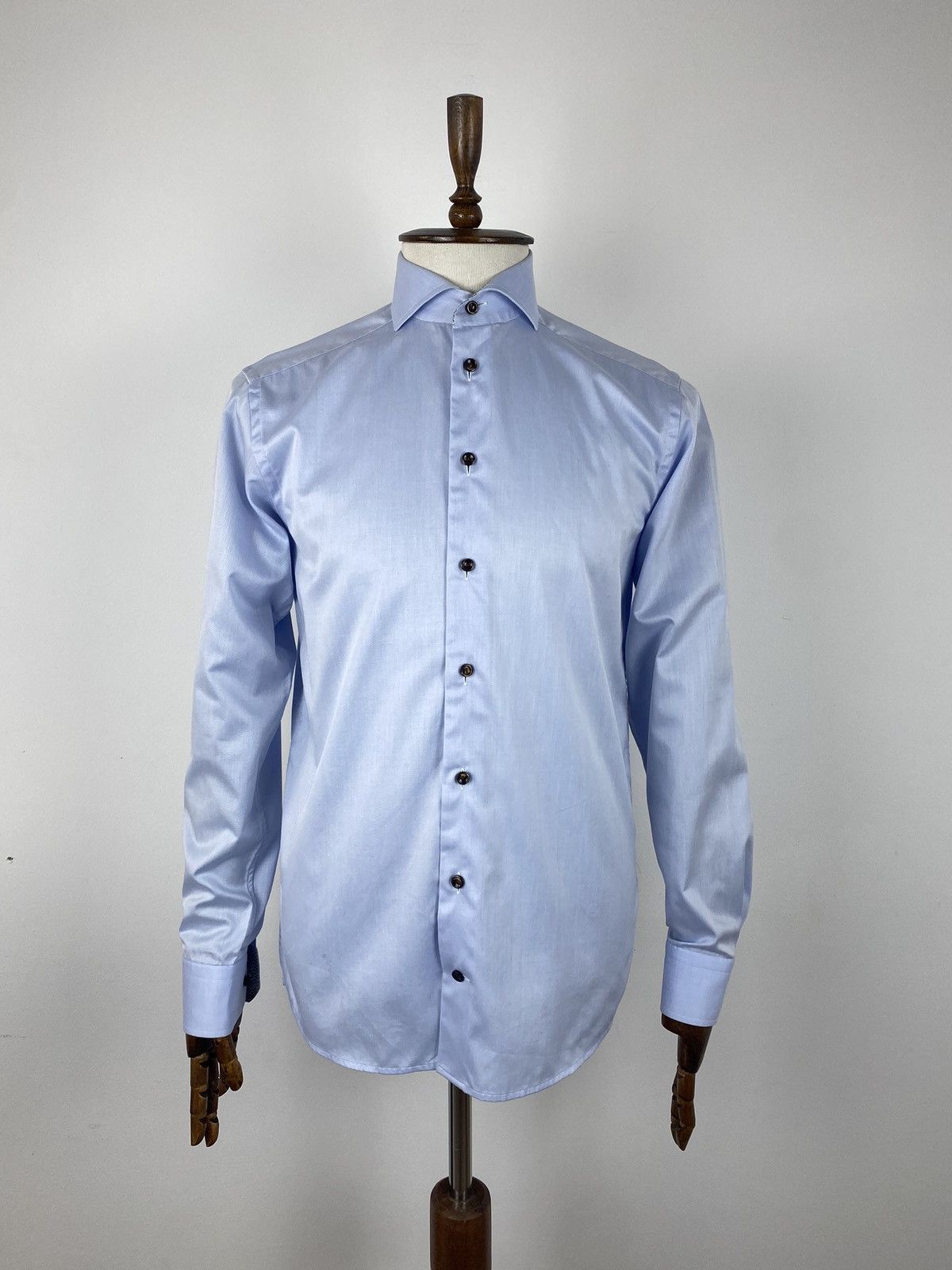 Eton Men’s ETON Long Sleeve Dress Shirt size 39 15 1/2 Size US M / EU 48-50 / 2 - 1 Thumbnail