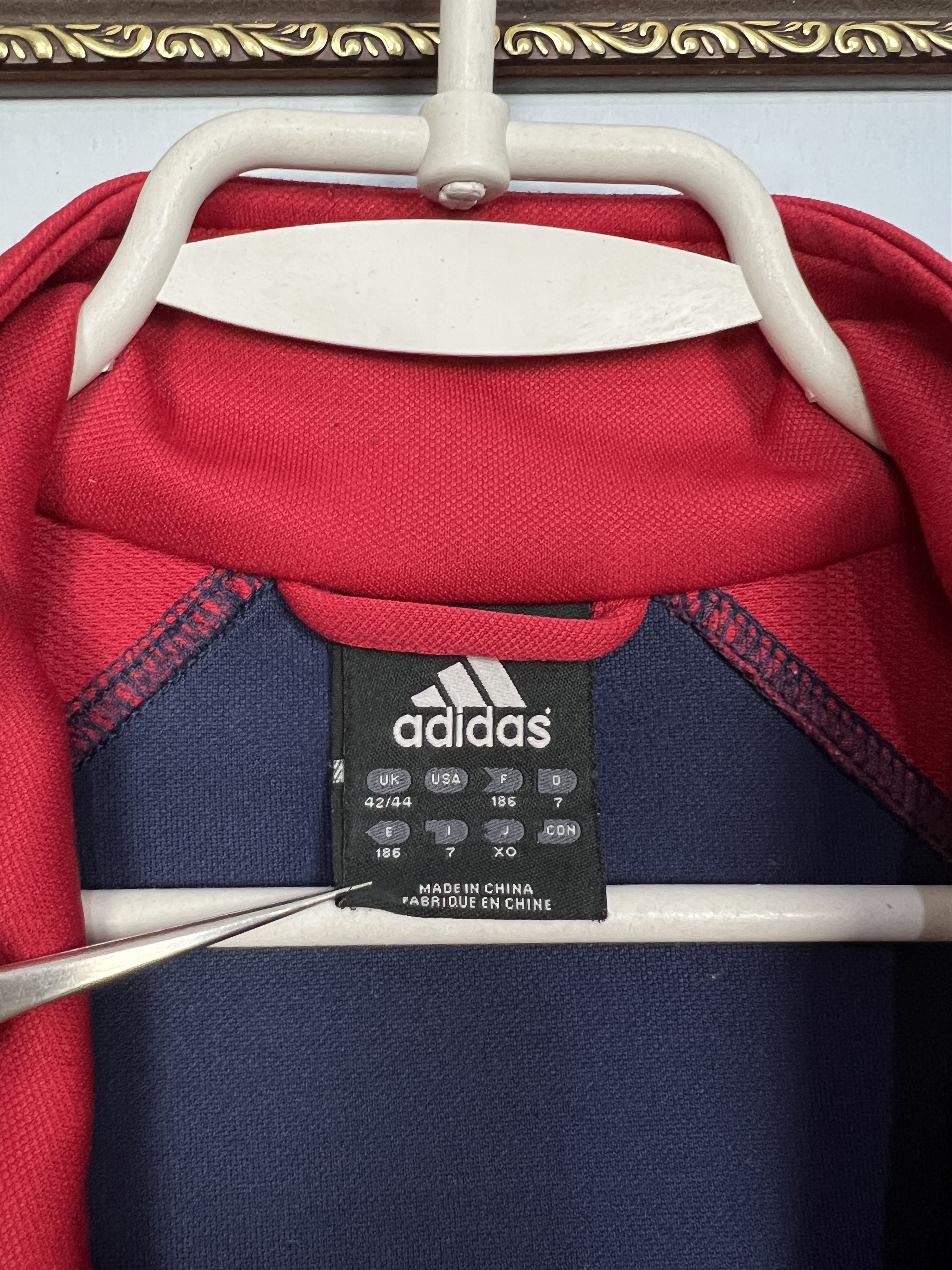 Adidas Vintage Bayern Munich Player Issue Football Jacket Track Top Size US L / EU 52-54 / 3 - 7 Thumbnail