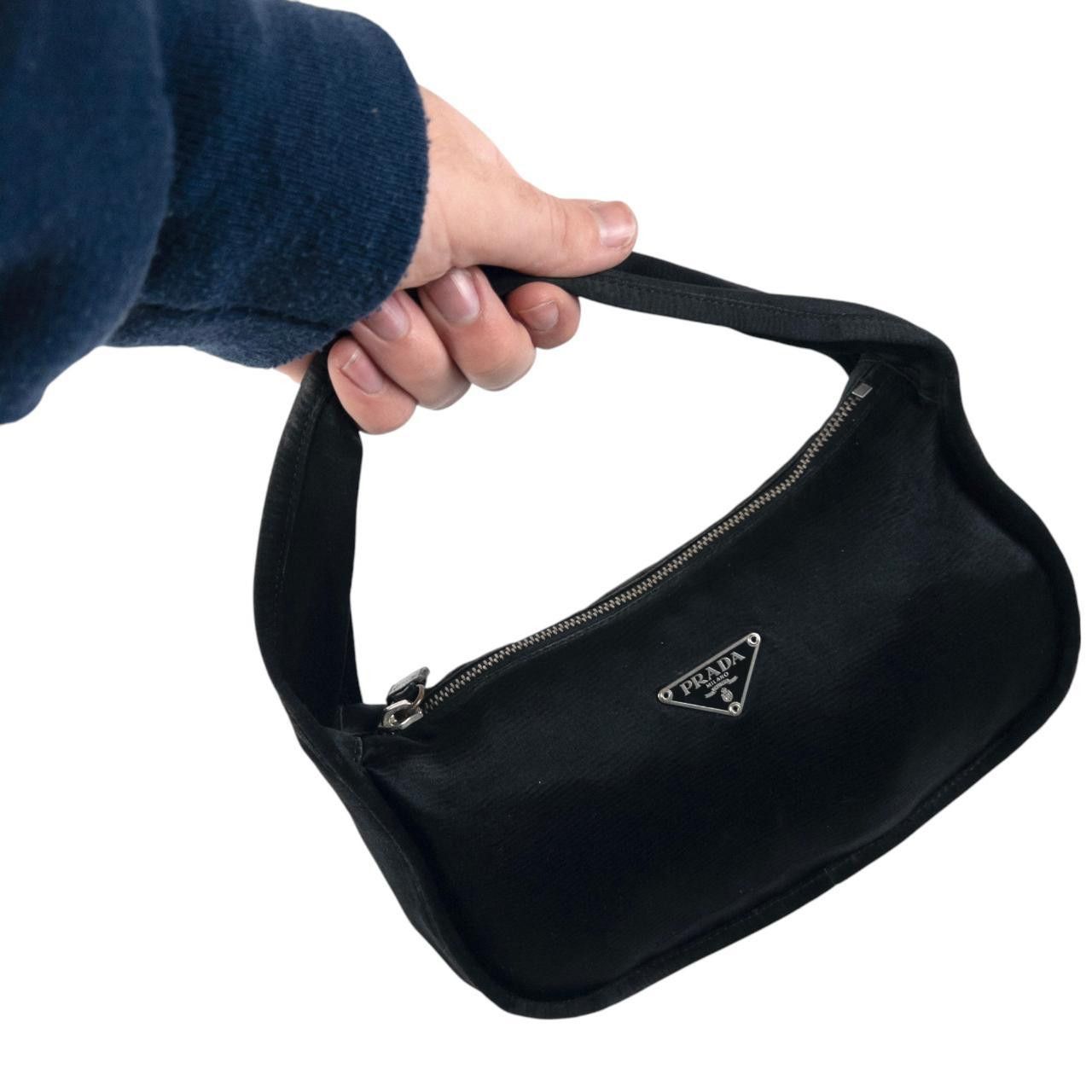 Prada Vintage Prada Mini Baguette Shoulder Bag Size ONE SIZE - 4 Thumbnail