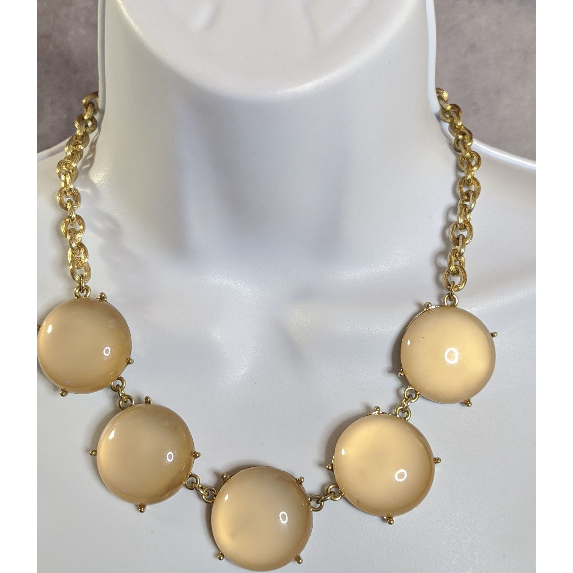 Other Y2k Cream Bubble Statement Necklace Size ONE SIZE - 1 Thumbnail