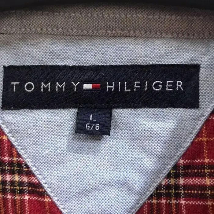 Flannel Tommy Hilfiger Plaid Tartan Flannel Shirt Size US L / EU 52-54 / 3 - 4 Thumbnail