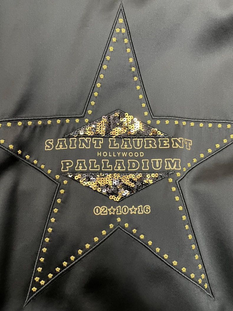Saint Laurent Paris Saint Laurent Paris Scale silk jacket-2506 Size US M / EU 48-50 / 2 - 2 Thumbnail