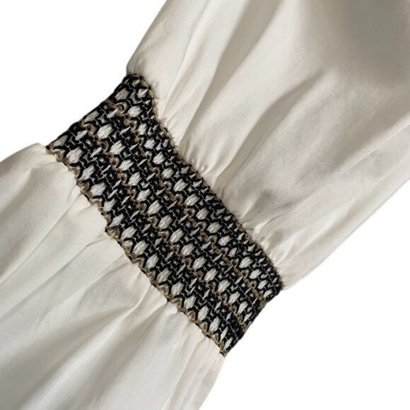 Elizabeth and James Elizabeth and James Boho Embroidered Bell Sleeve Blouse XS Size XS / US 0-2 / IT 36-38 - 3 Thumbnail
