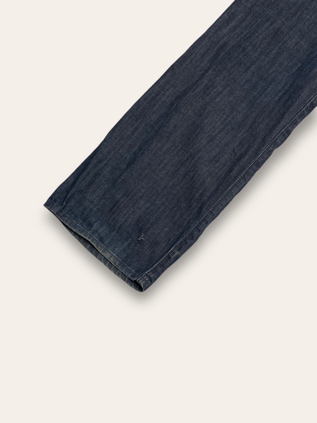 Armani Vintage ARMANI Dark Blue Denim Jeans Wide Baggy Y2K Size US 38 / EU 54 - 11 Thumbnail