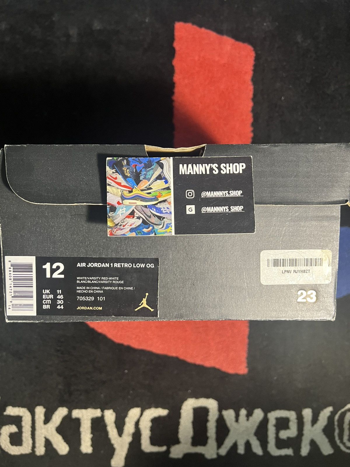 Jordan Brand Jordan 1 Low OG 2015 Size US 12 / EU 45 - 10 Thumbnail