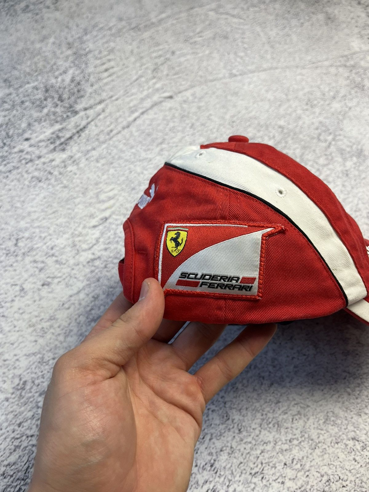 Ferrari Vintage Puma Scuderia Ferrari Santander Cap Y2K Size ONE SIZE - 7 Thumbnail