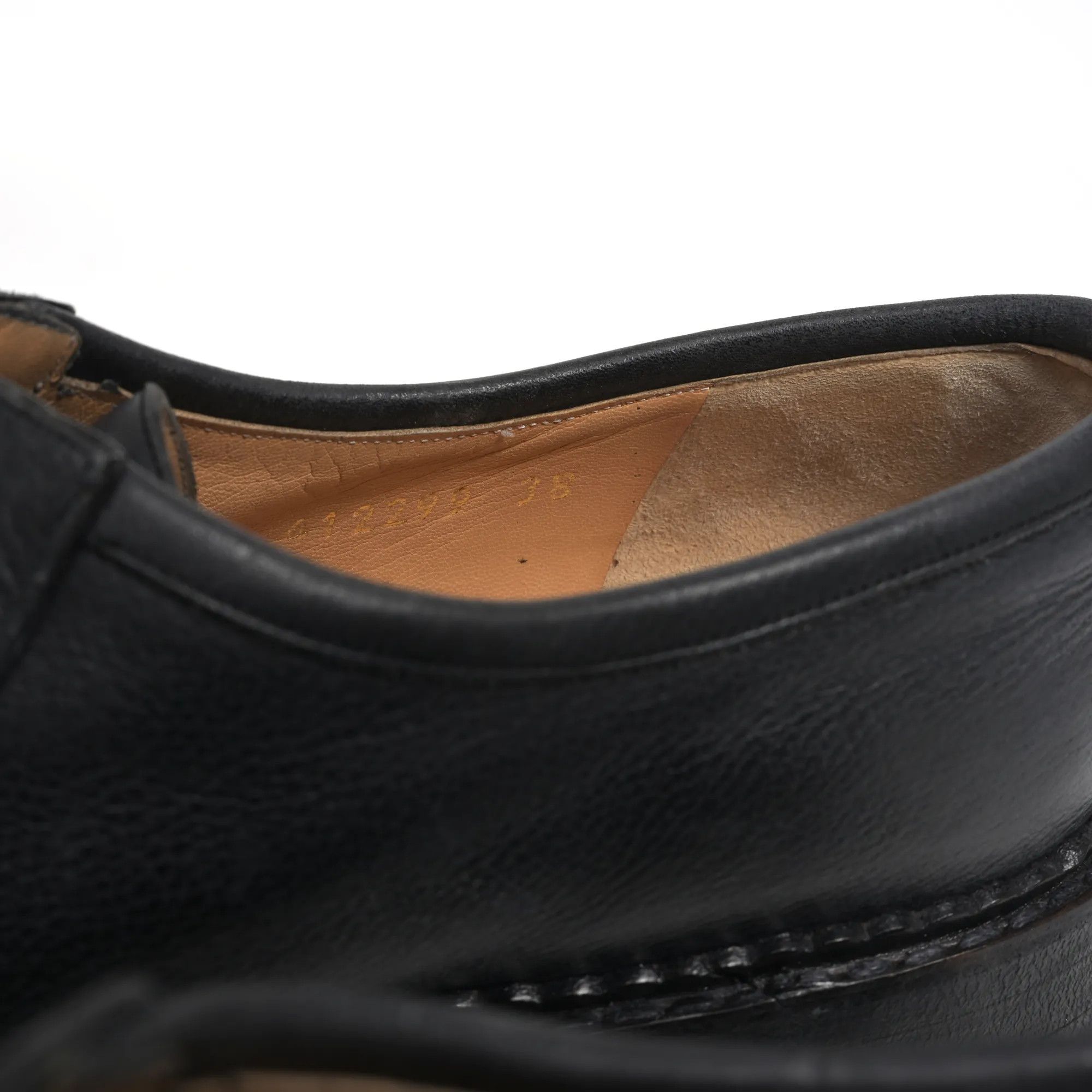 Aubercy AUBERCY black derby (38 EU) Size US 5.5 / IT 35.5 - 8 Thumbnail