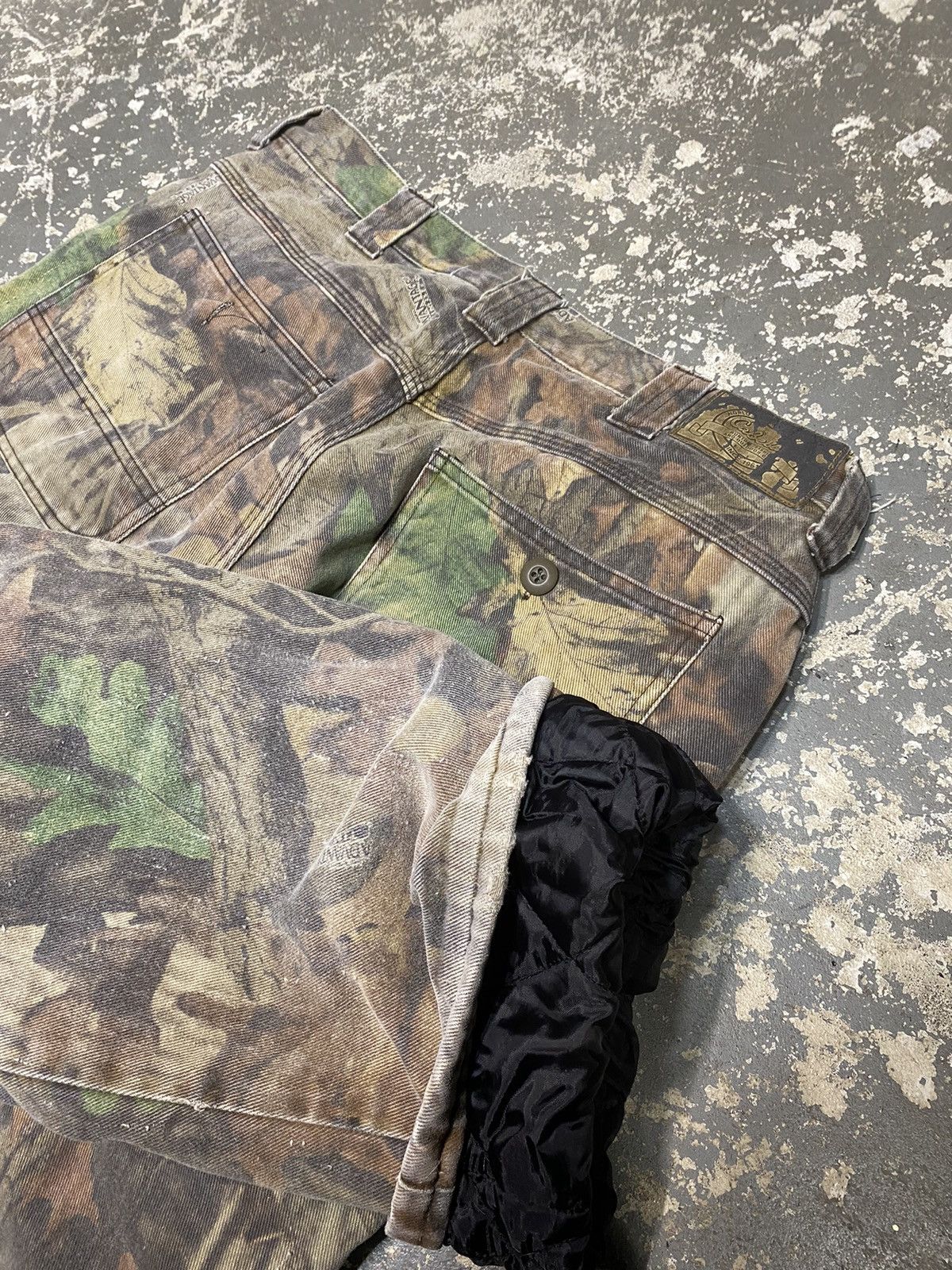 Realtree × Vintage Vintage Cabbelas Insulated Denim Camo Baggy Pants Camo Size US 36 / EU 52 - 11 Thumbnail