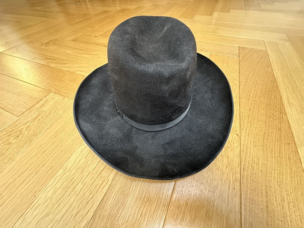 Borsalino Vintage Borsalino Fedora Felt Fur hat Size ONE SIZE - 3 Thumbnail