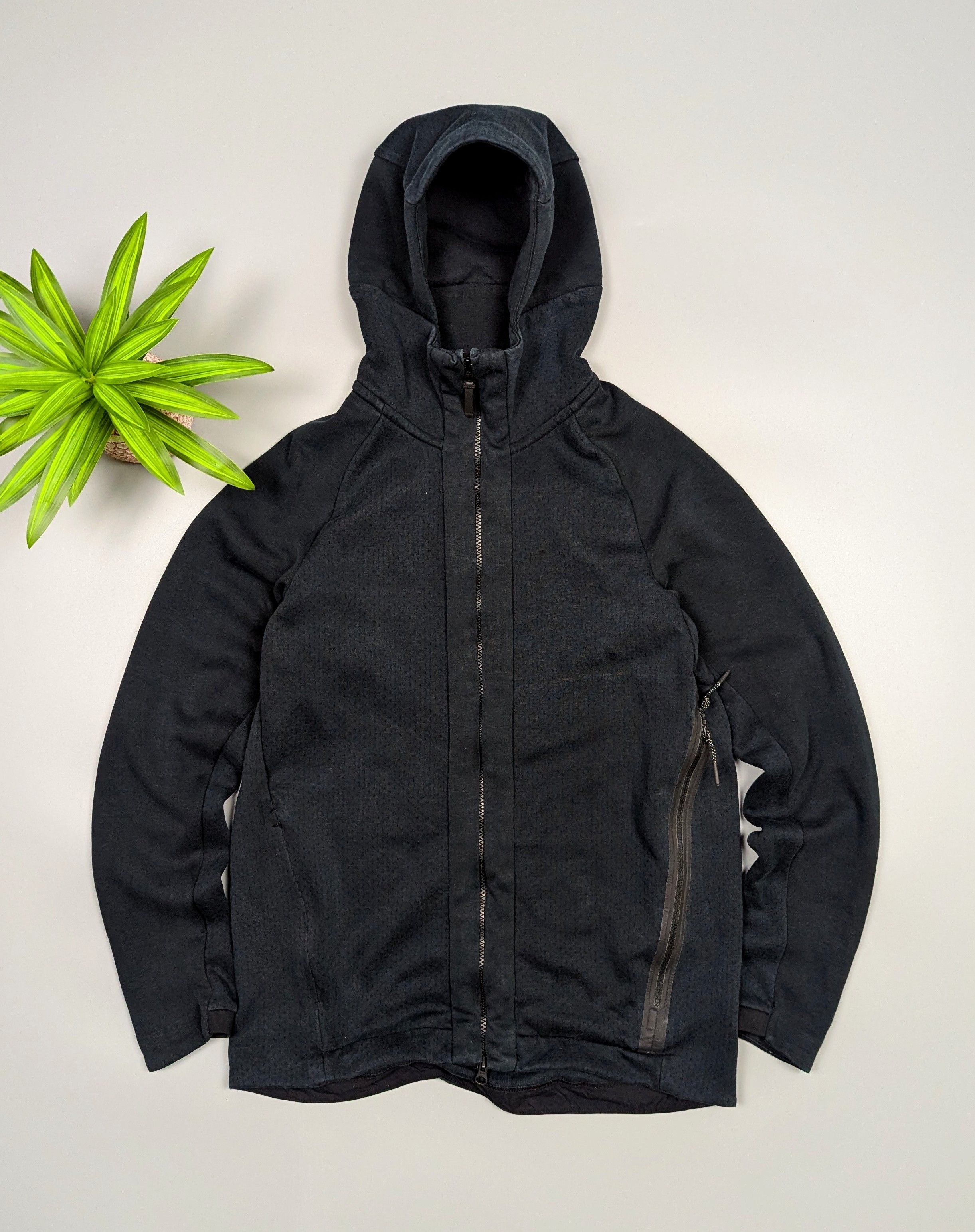 Nike Nike Tech Fleece Windrunner Hoodie Black Men's Jacket Size US M / EU 48-50 / 2 - 1 Thumbnail
