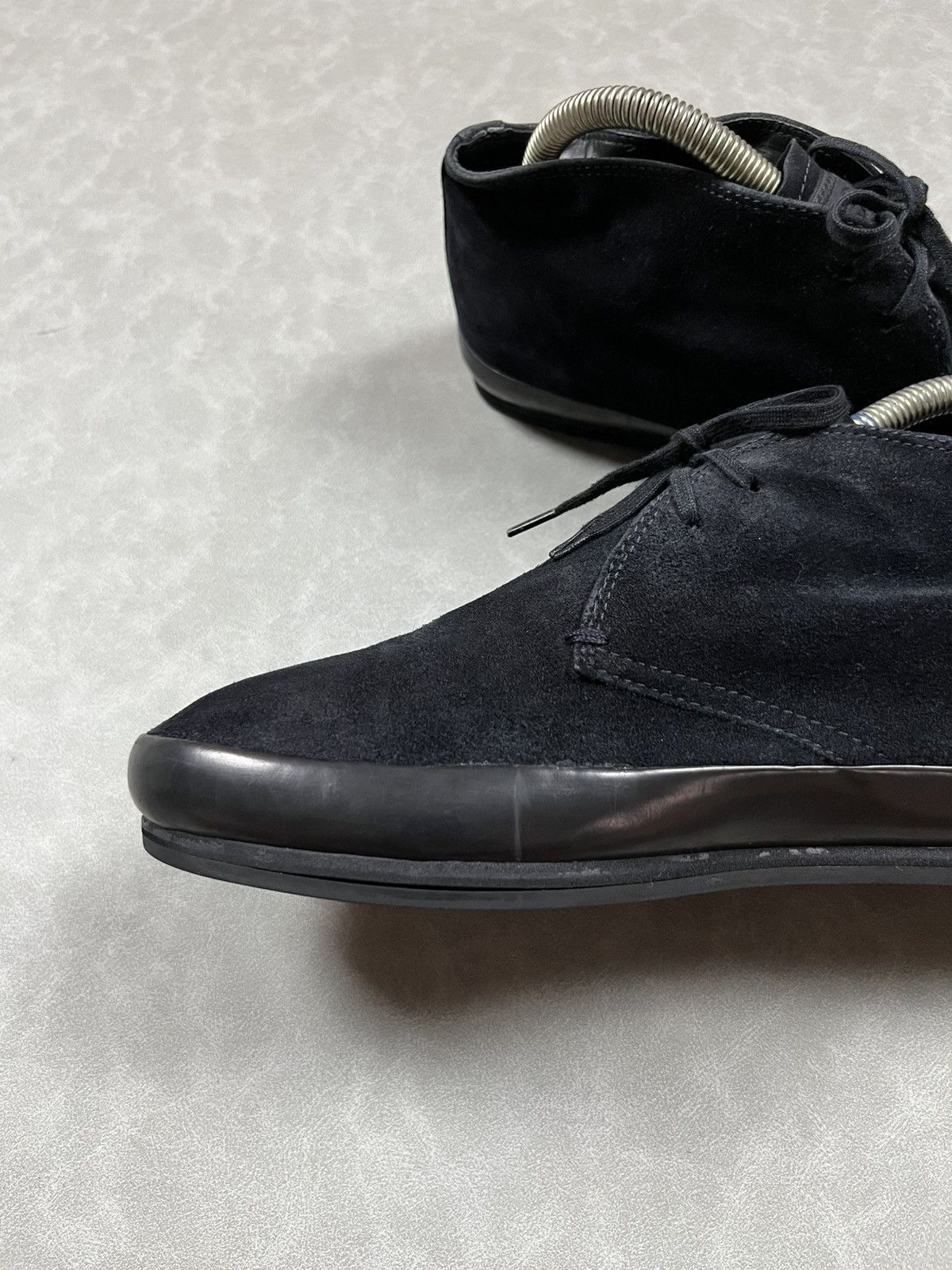 Prada Prada suede sneakers Size US 6.5 / EU 39-40 - 17 Thumbnail