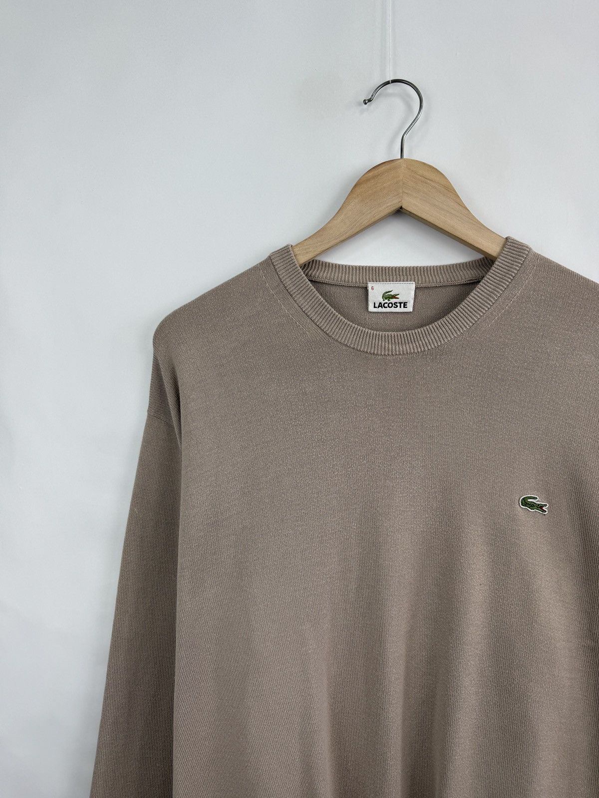 Lacoste 🇫🇷 Vintage 90s Lacoste Sweater made in France Rare Retro Hype Size US L / EU 52-54 / 3 - 2 Thumbnail