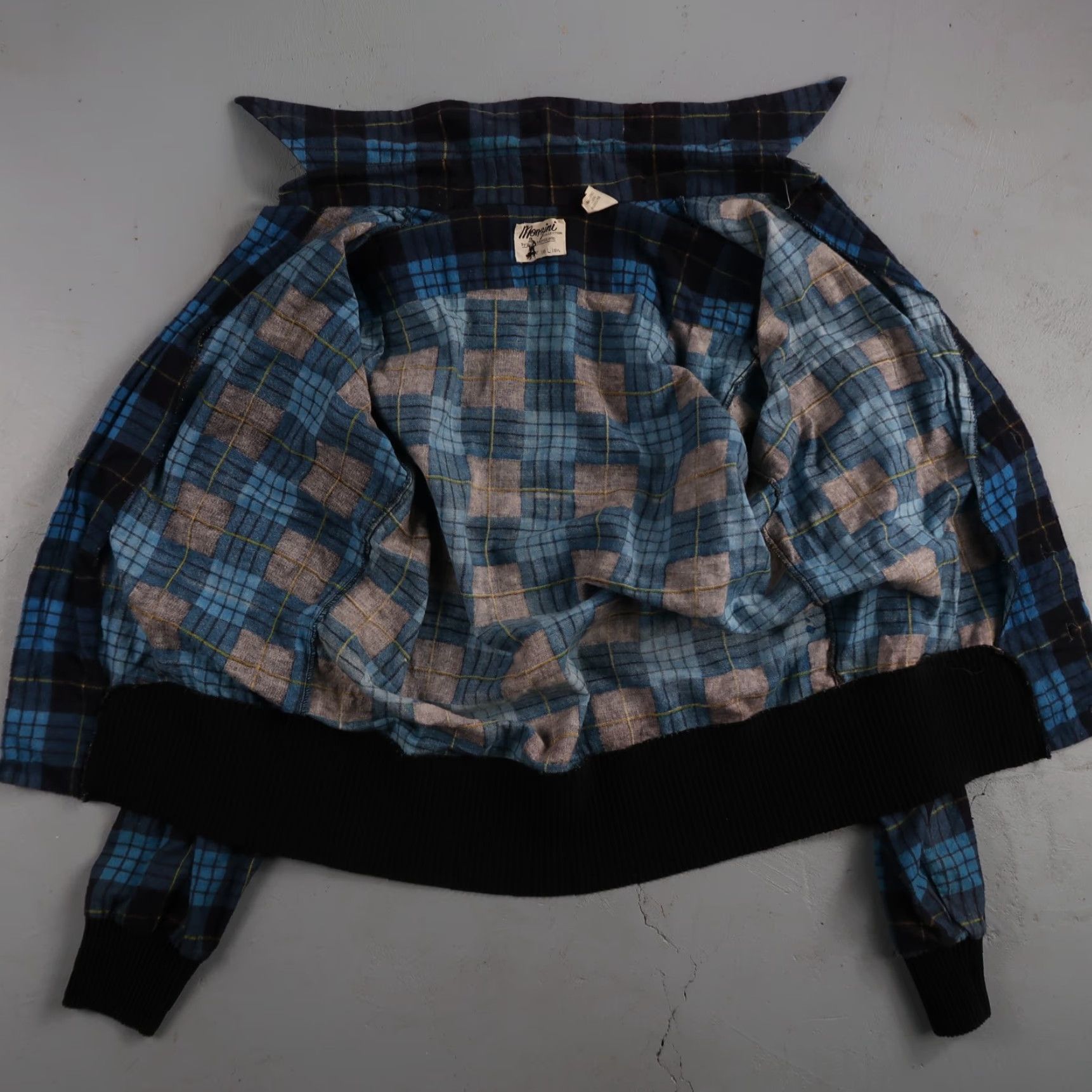 Vintage VTG 1970s Monzini by Monticello Blue Flannel Shirt L Rockabilly USA Men’s Button-Front Size US L / EU 52-54 / 3 - 3 Thumbnail
