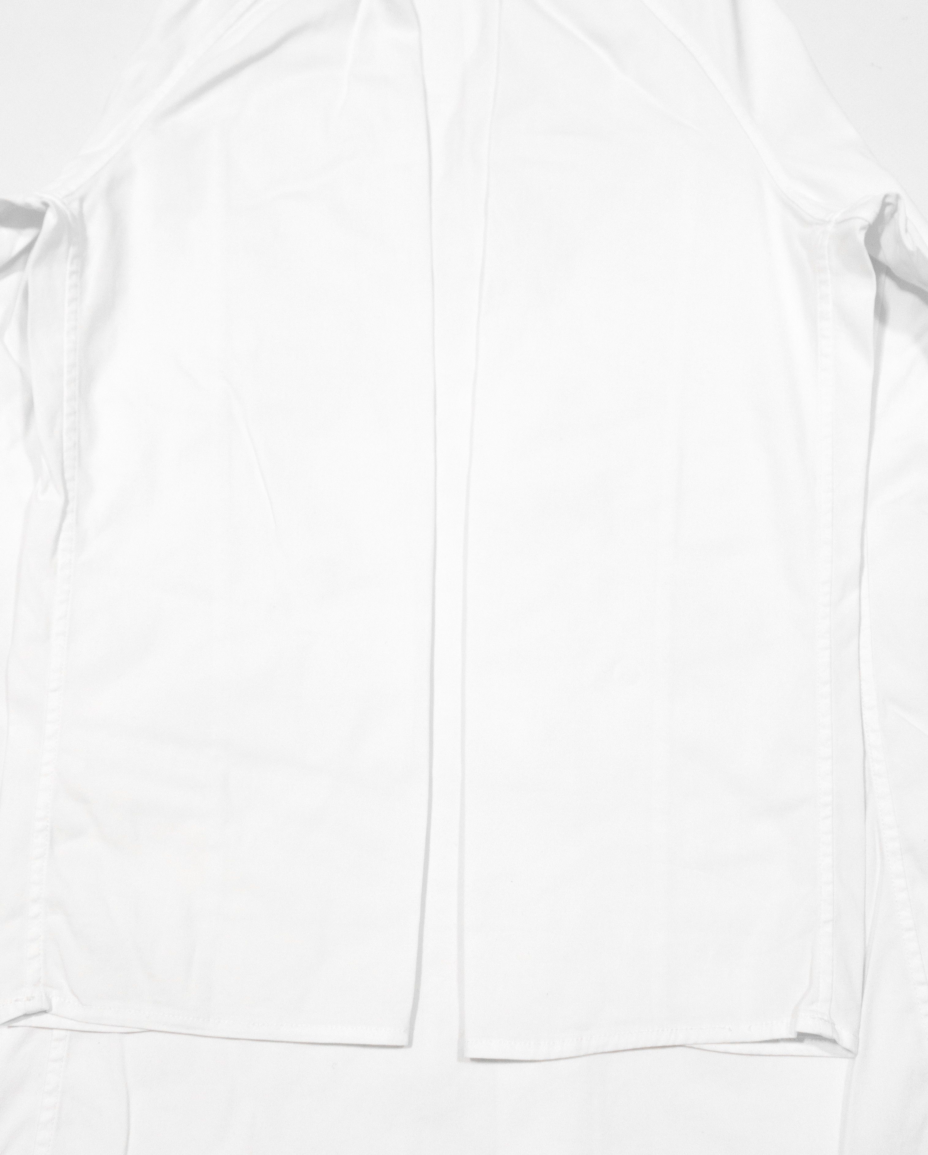 Jil Sander 3/4 Sleeve Stretch Cotton Blend Shirt Made in Italy Size XS / US 0-2 / IT 36-38 - 6 Thumbnail