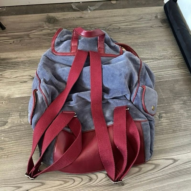 Juicy Couture juicy couture university burgundy purple velourrare backpack Size ONE SIZE - 3 Thumbnail