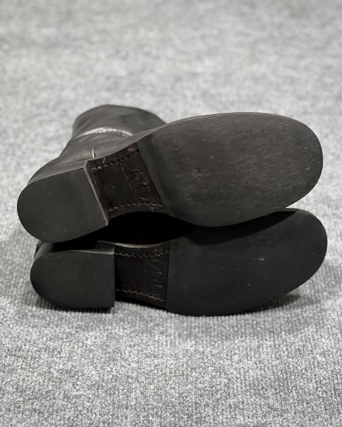 Japanese Brand Moonage Devilment Back Zip Black Boot Size US 9.5 / EU 42-43 - 9 Thumbnail