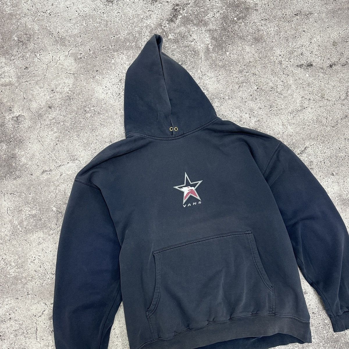 Vans Vintage 90s Vans Sun Faded oversize hoodie distressed y2k og Size US XL / EU 56 / 4 - 3 Thumbnail