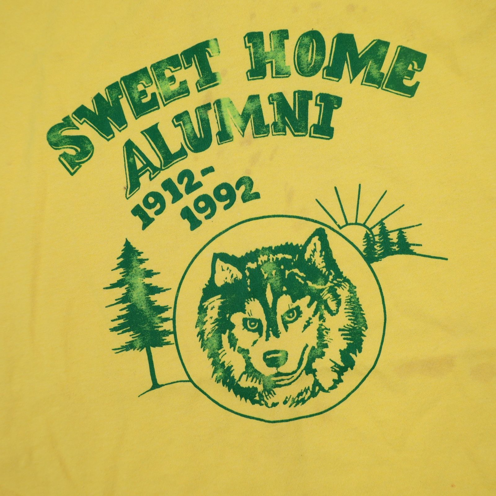 Vintage Vintage Sweet Home Alumnia 1912-1992 Graphic T Shirt Size US XXL / EU 58 / 5 - 3 Thumbnail