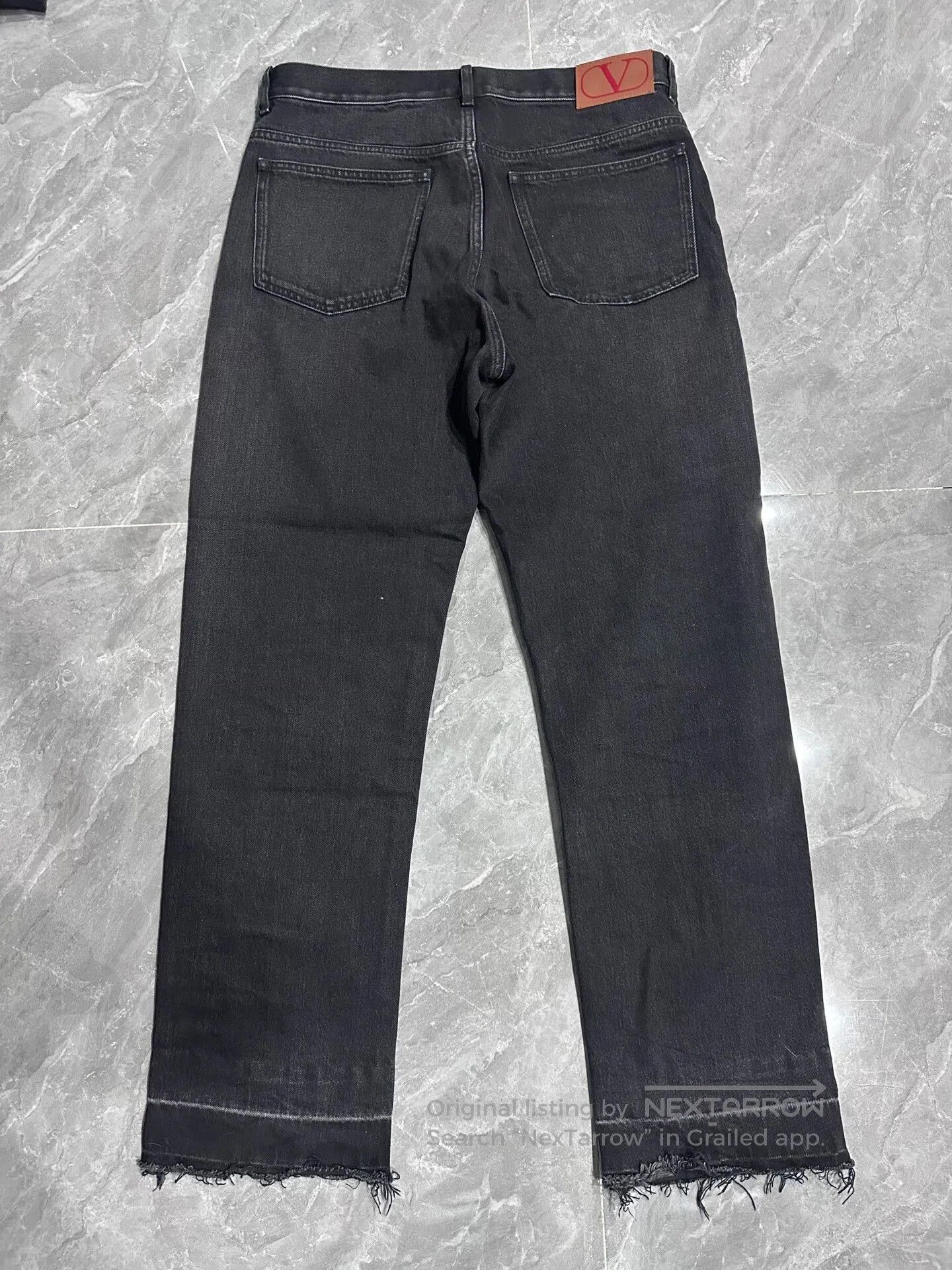 Valentino Valentino Fringe Flared Denim Jeans. Size US 32 / EU 48 - 2 Thumbnail