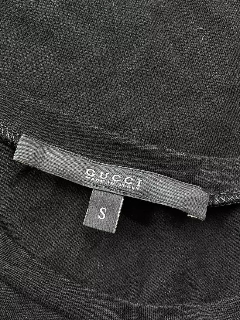 Gucci Gucci Black hollow sequins and short sleeves Size S / US 4 / IT 40 - 4 Thumbnail