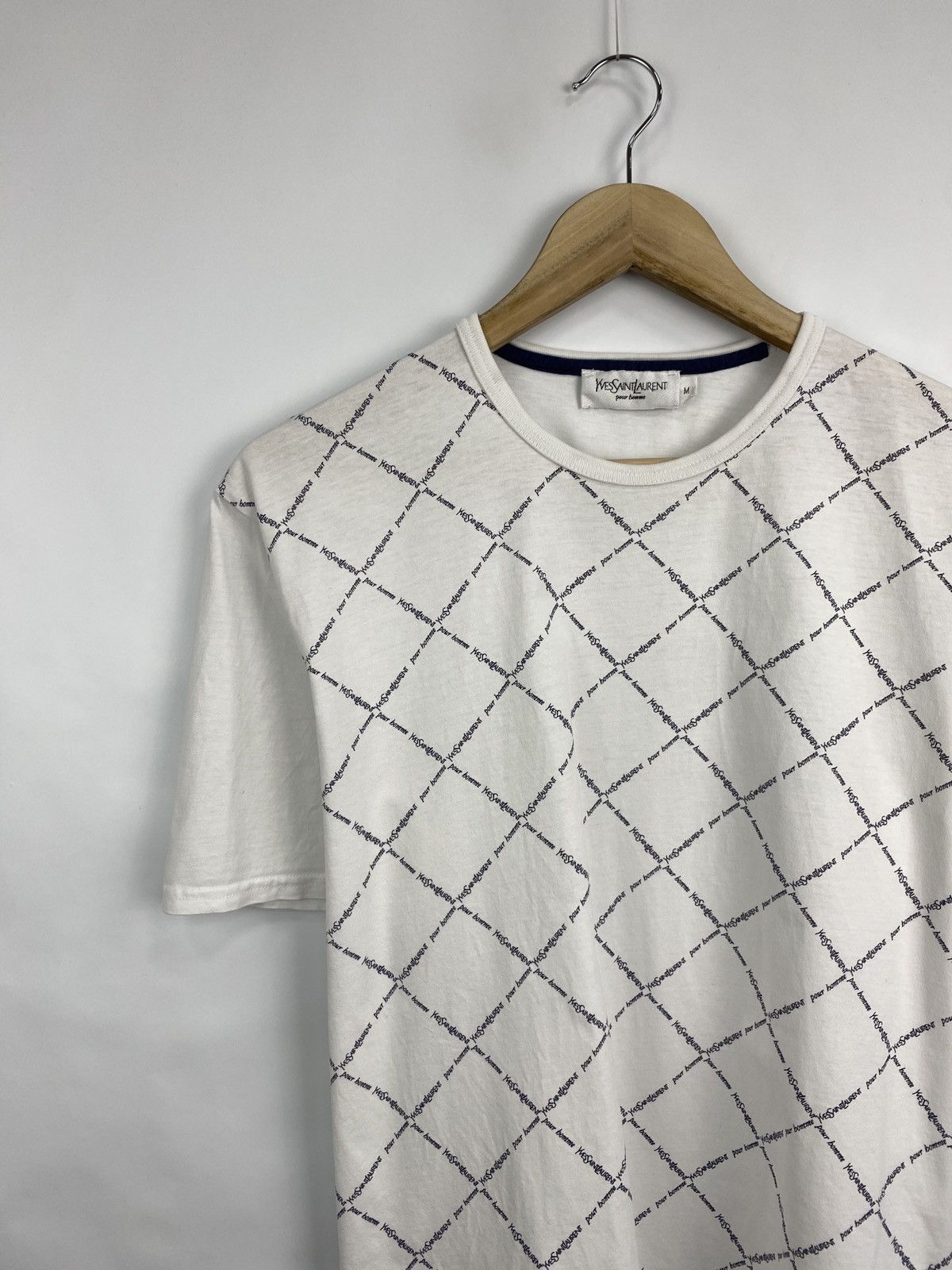 Yves Saint Laurent Vintage 90s Yves Saint Laurent YSL T-Shirt rare retro hype Size US M / EU 48-50 / 2 - 2 Thumbnail