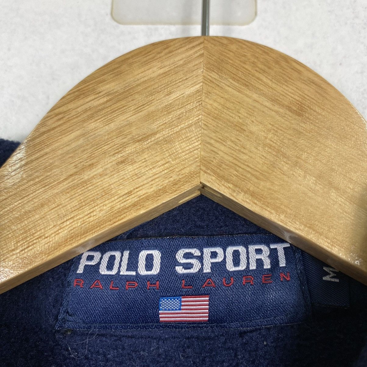 Polo Ralph Lauren × RRL Ralph Lauren × Ralph Lauren Vintage Polo Sports USA Spellout Fleece Size US M / EU 48-50 / 2 - 11 Thumbnail