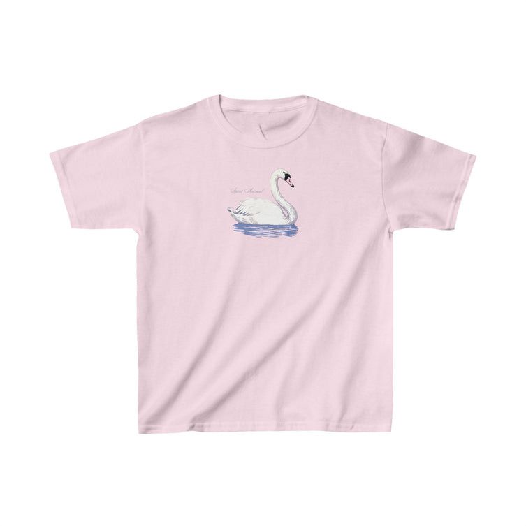 Other Pink Swan Baby Tee Size US M / EU 48-50 / 2 - 3 Thumbnail
