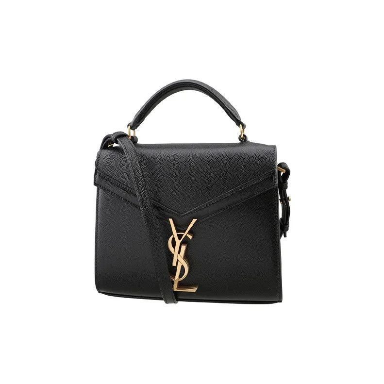 Saint Laurent Paris o1tp1o1224 Size: OS/Cassandra Mini Handle Bag in Black Size ONE SIZE - 2 Thumbnail