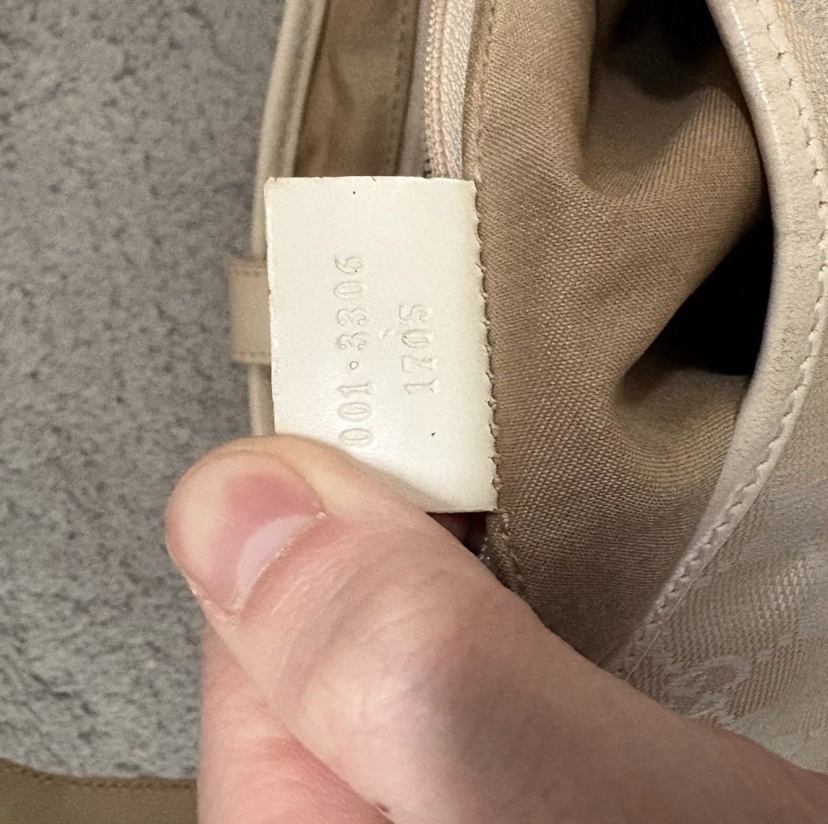 Gucci Sac a main gucci jackie en toile GG beige Size ONE SIZE - 19 Thumbnail