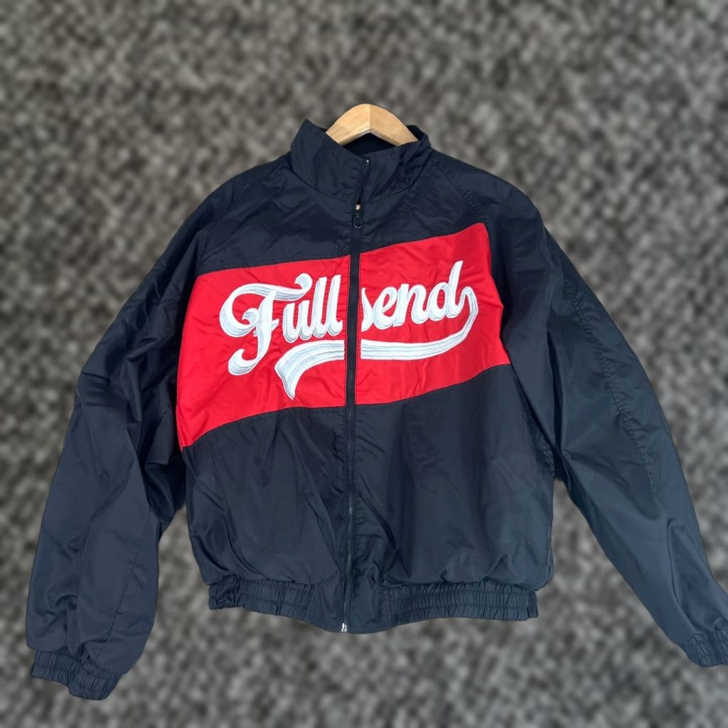 Vintage Full Send Jacket Medium Windbreaker Nelk Boys Size US M / EU 48-50 / 2 - 1 Thumbnail