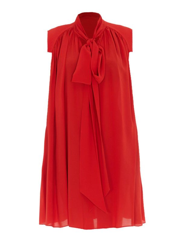 Givenchy o1y0925 Elegant Midi Dress in Red Size XS / US 0-2 / IT 36-38 - 1 Thumbnail