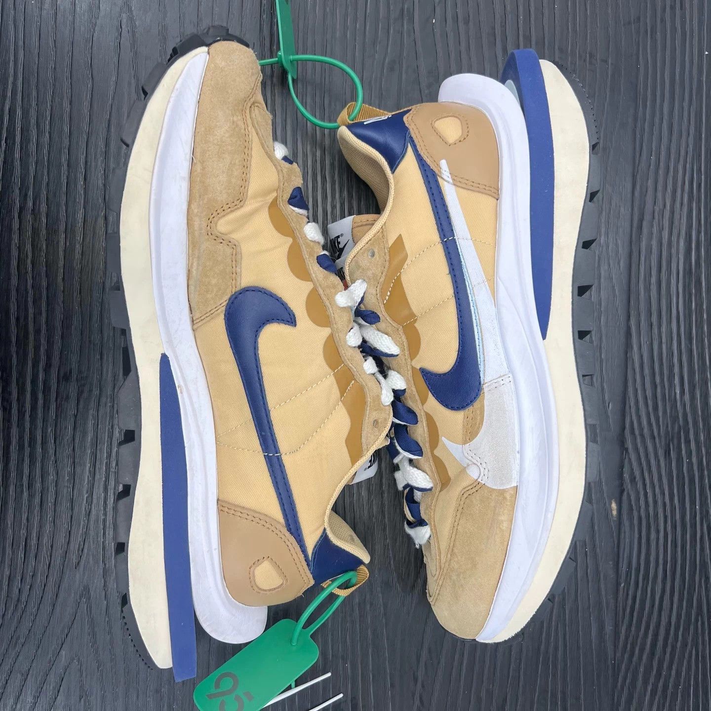 Sacai sacai vaporwaffle sesame LN 1W Box & Accs Size US 9 / EU 42 - 3 Thumbnail