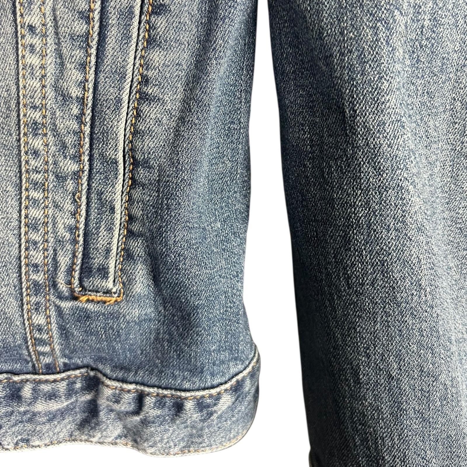 Lucky Brand Lucky Brand Women's Small Tomboy Trucker Blue Denim Jacket Size S / US 4 / IT 40 - 5 Thumbnail