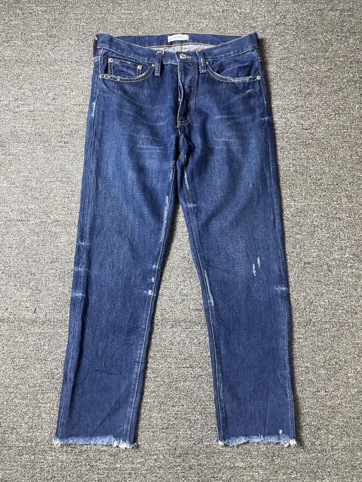 Vintage × Zara Zara Woman Distressed Denim Jeans (106) Size 30" / US 8 / IT 44 - 1 Thumbnail
