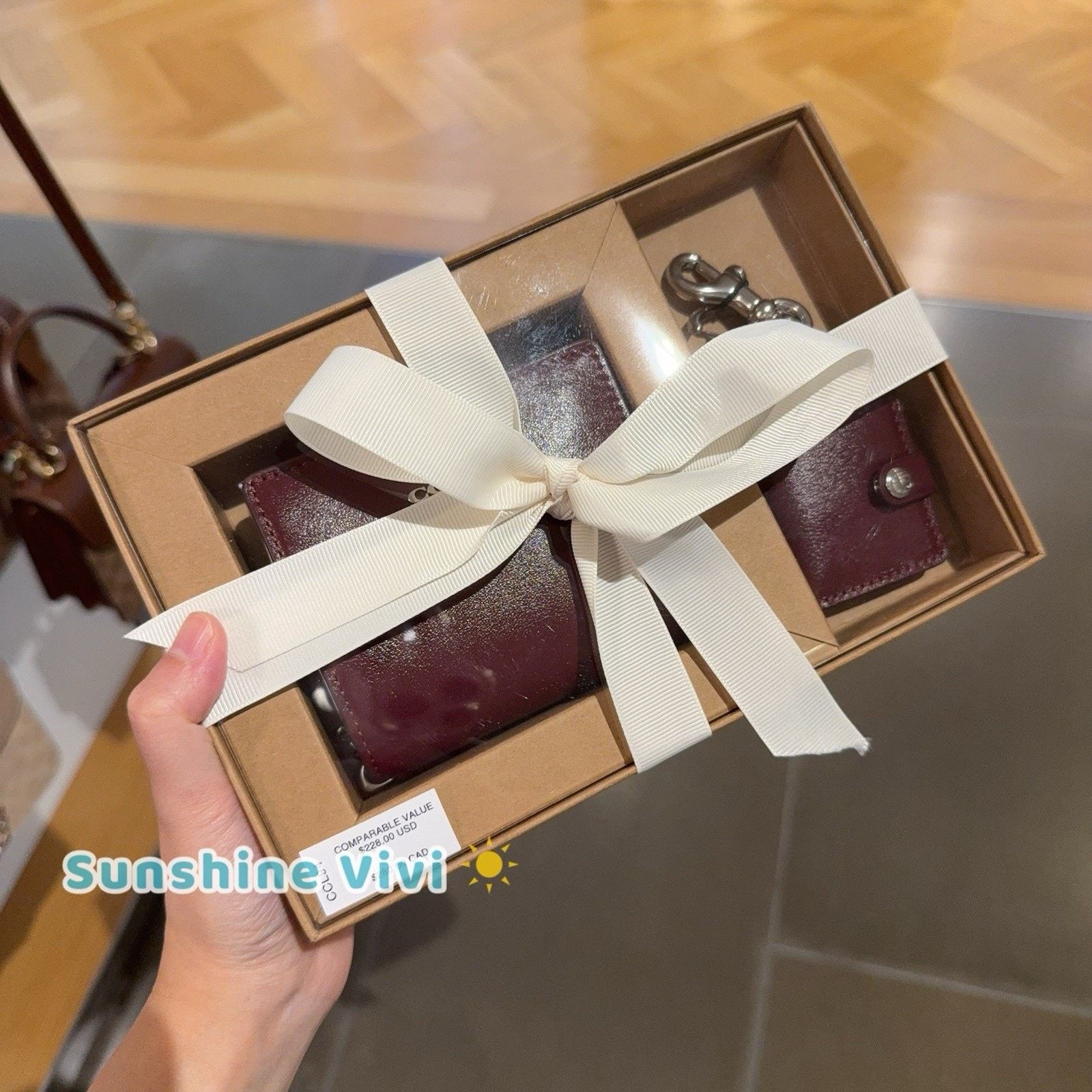 Coach NWT Coach Boxed Snap Wallet Picture Frame Bag Charm CCL94 Size ONE SIZE - 3 Thumbnail