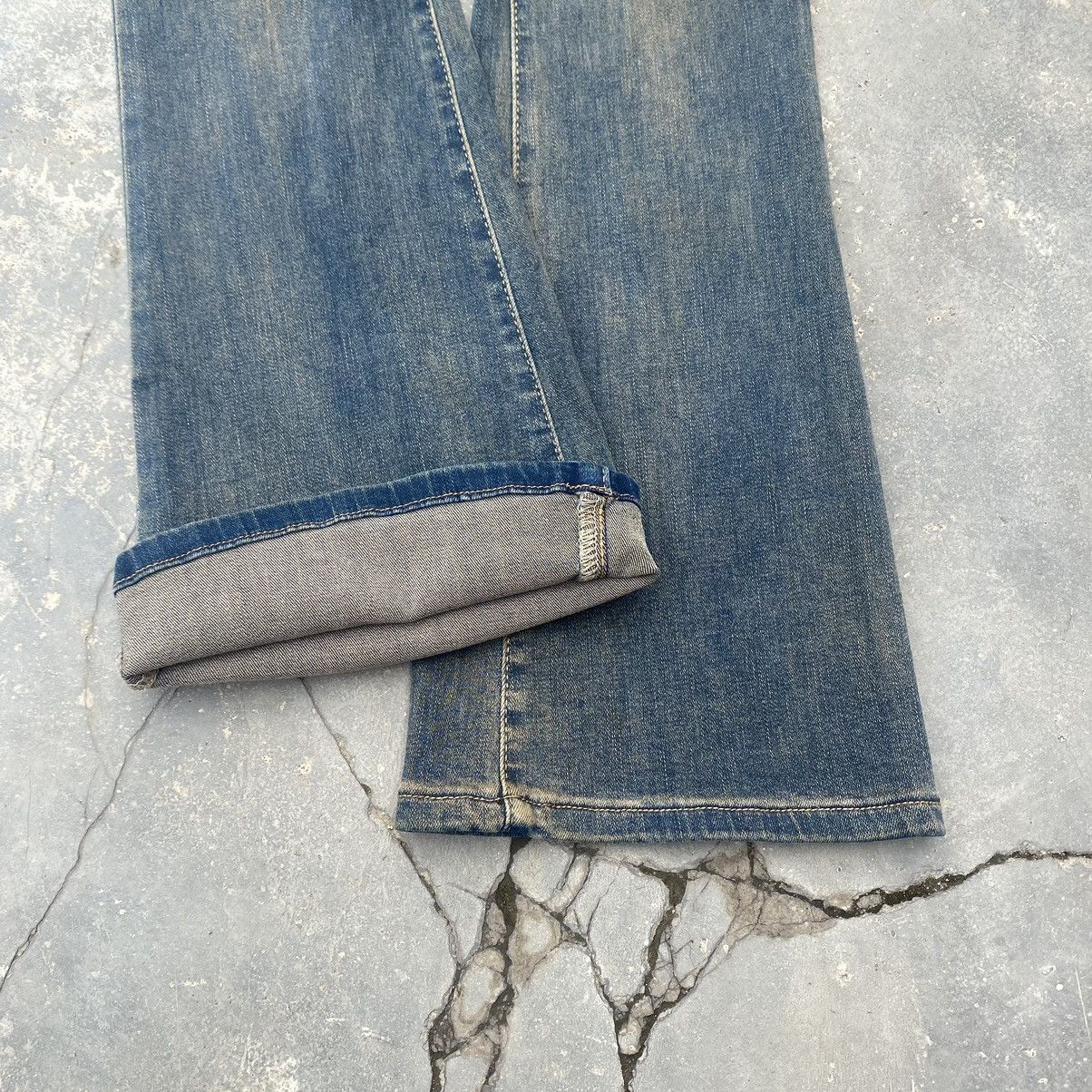 If Six Was Nine × Japanese Brand Stretchable Mud Washed Flare Size 26" / US 2 / IT 38 - 5 Thumbnail