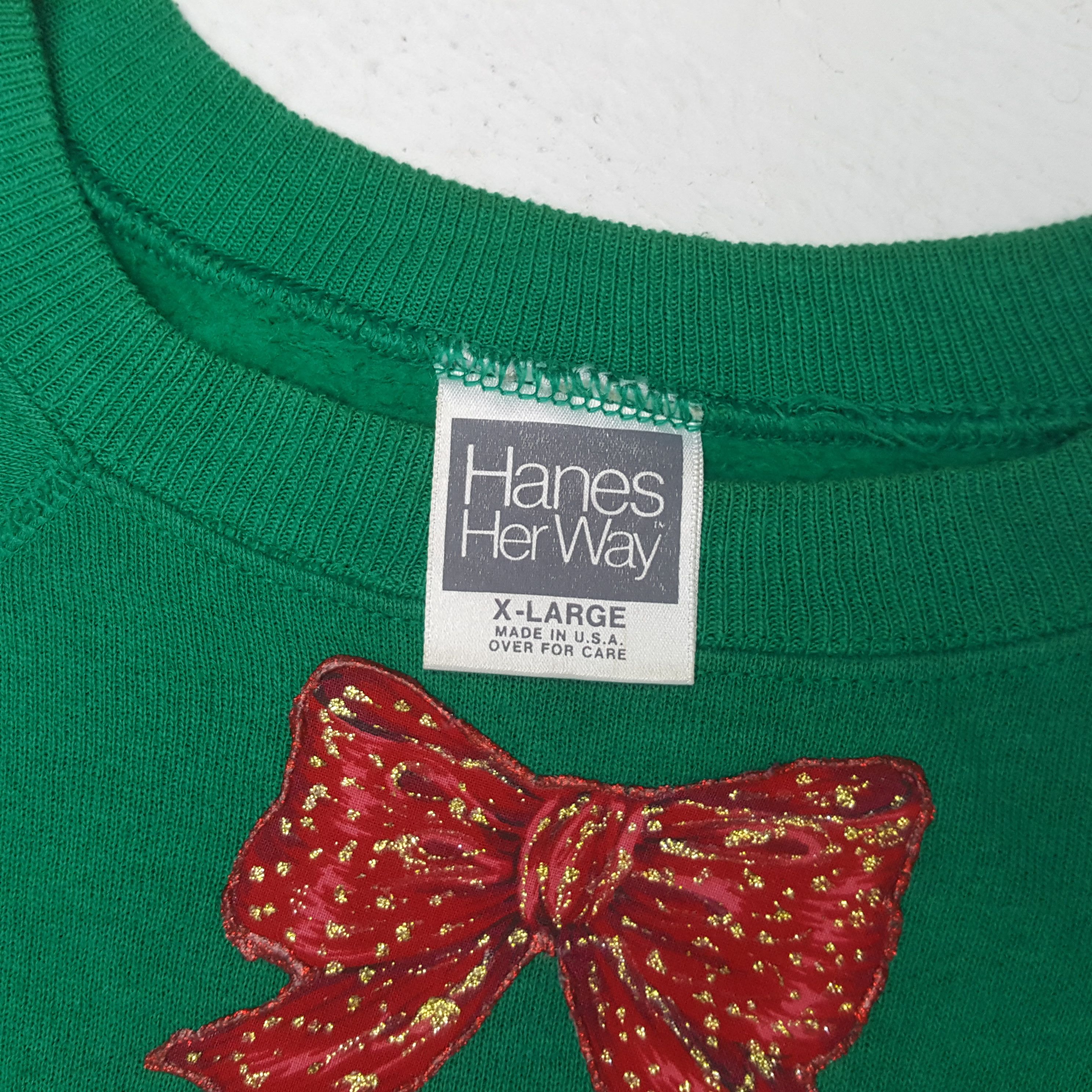 Vintage Christmas WINTER Style Streetwear Sweatshirt C296N4 Size US L / EU 52-54 / 3 - 4 Thumbnail
