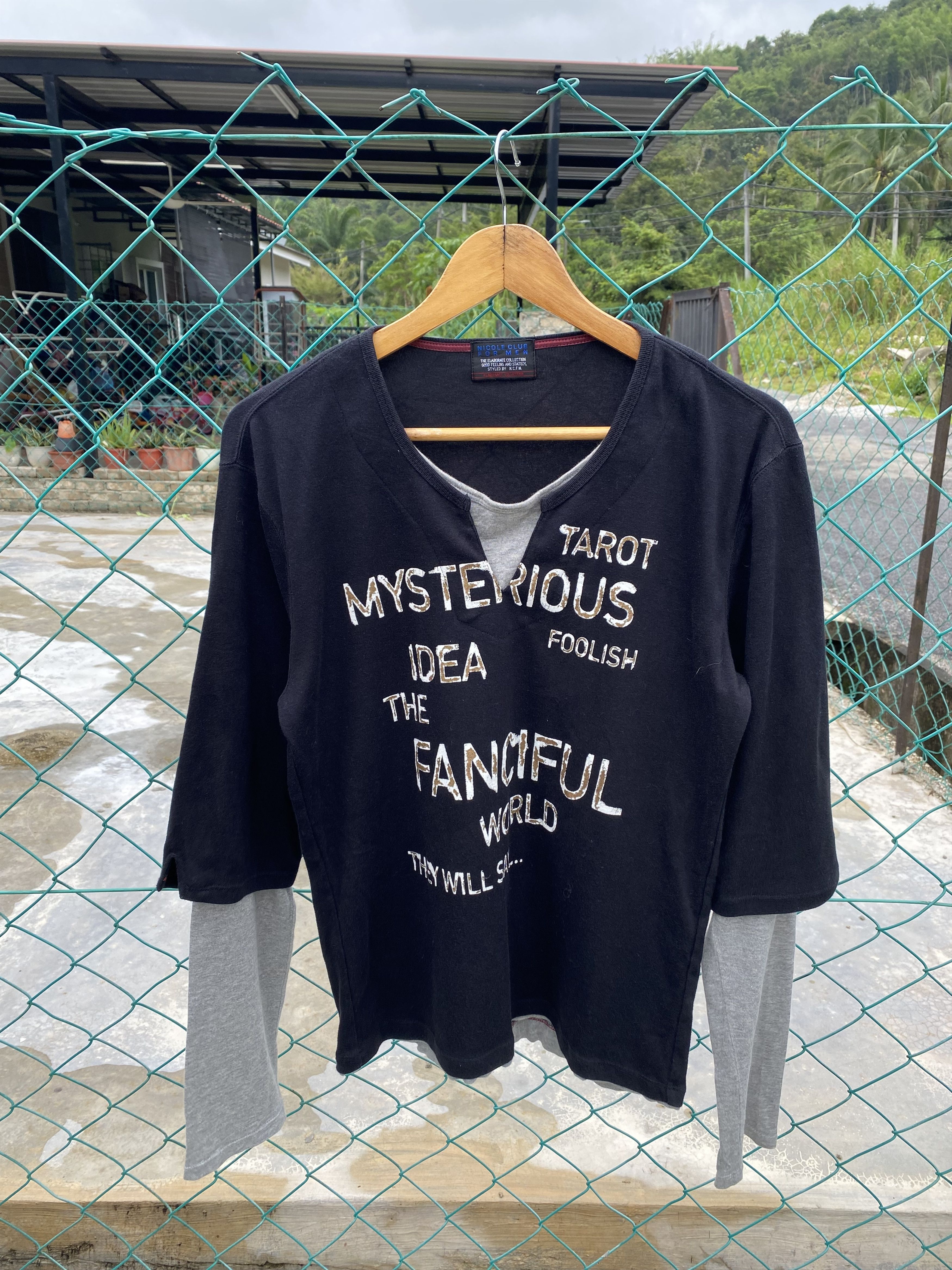 Nicole Club Nicole club for men double sleeve tee Size US S / EU 44-46 / 1 - 1 Thumbnail