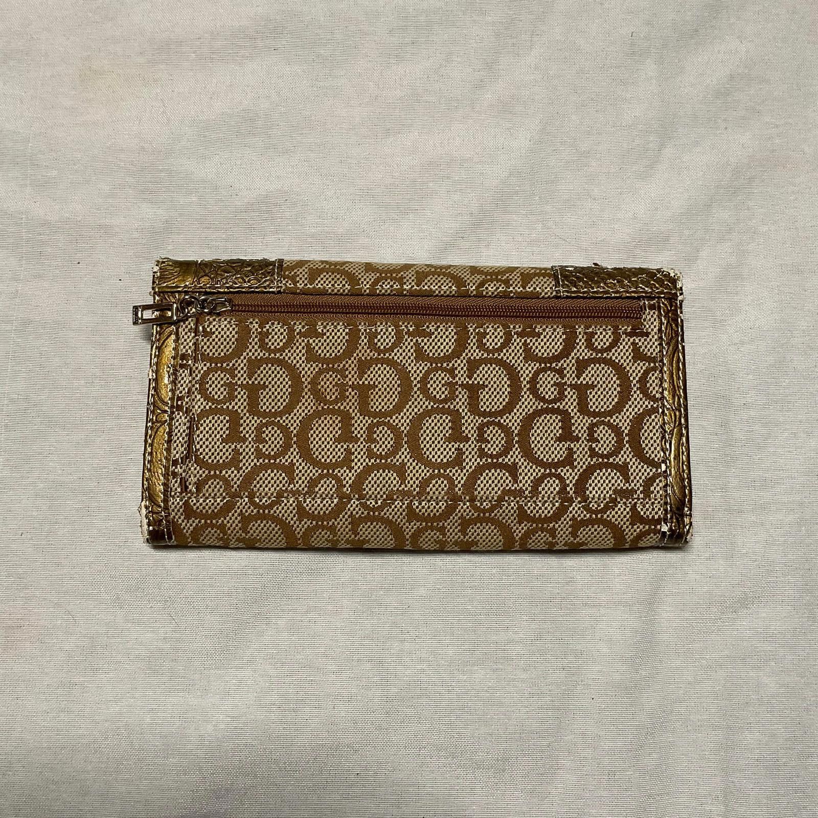 Other Y2K Tan Guess wallet Size ONE SIZE - 2 Thumbnail