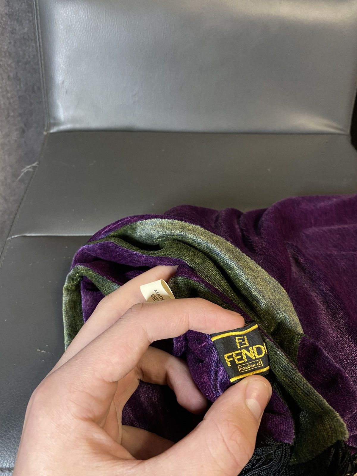 Fendi × Vintage Fendi scarf vintage Size ONE SIZE - 4 Thumbnail