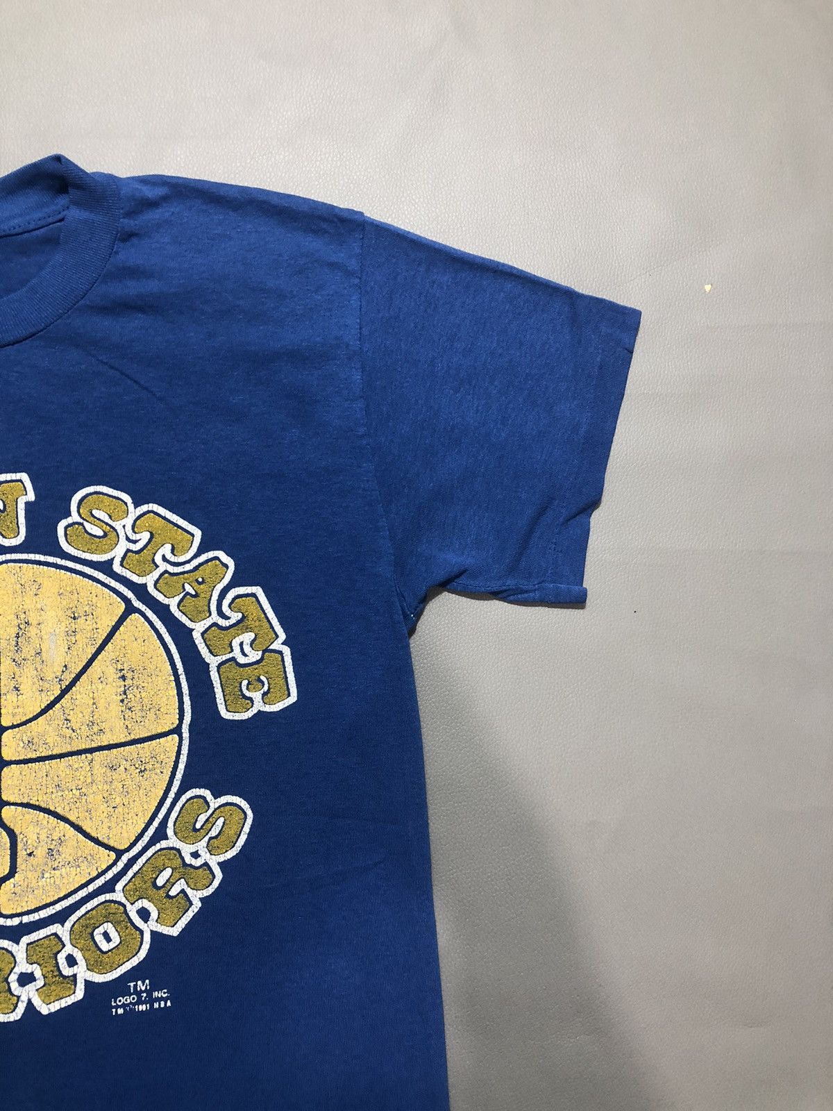 Japanese Brand × Vintage VINTAGE 90s GOLDEN STATE WARRIORS TSHIRT TEE Size US M / EU 48-50 / 2 - 2 Thumbnail