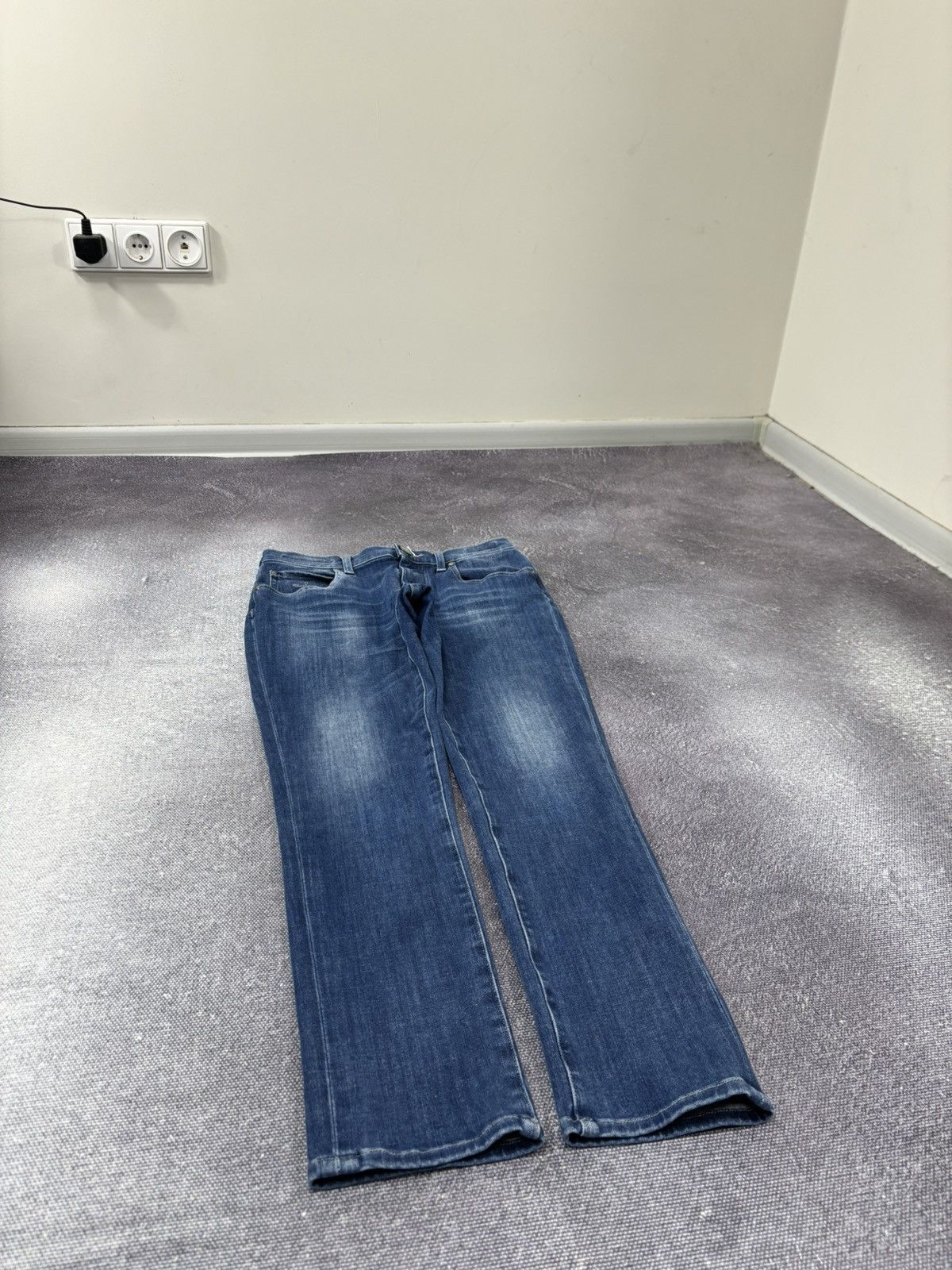 Jacob Cohen Jacob Cohen Women’s Italian Premium Blue Tapered Denim Jeans Size 25" / US 0 / IT 36 - 3 Thumbnail