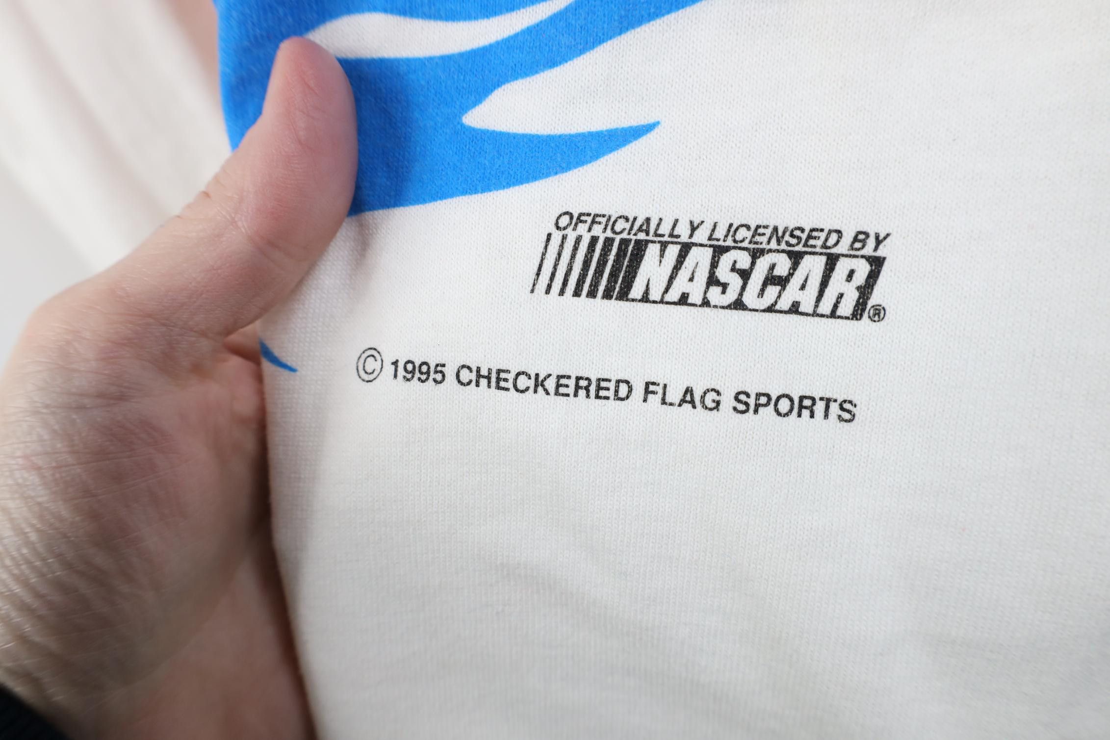 Vintage Vintage 90s NASCAR Jarrett Texaco Havoline Racing T-Shirt Size US L / EU 52-54 / 3 - 5 Thumbnail