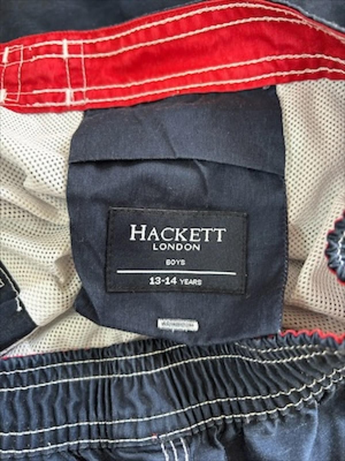 Designer Hackett London Youth 13-14 Yrs Surf Board Shorts rrp40 (G23) Size US 26 / EU 42 - 4 Thumbnail