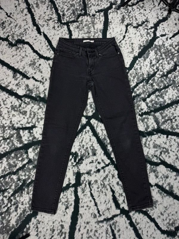 Levi's Levis 711 skinny jeans 27 32 gray Size 27" / US 4 / IT 40 - 2 Thumbnail