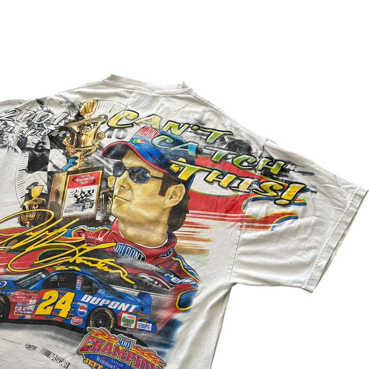 Chase Authentics Chase authentic Jeff Gordon 2006 AOP Nascar graphic tshirt Size US XL / EU 56 / 4 - 16 Thumbnail
