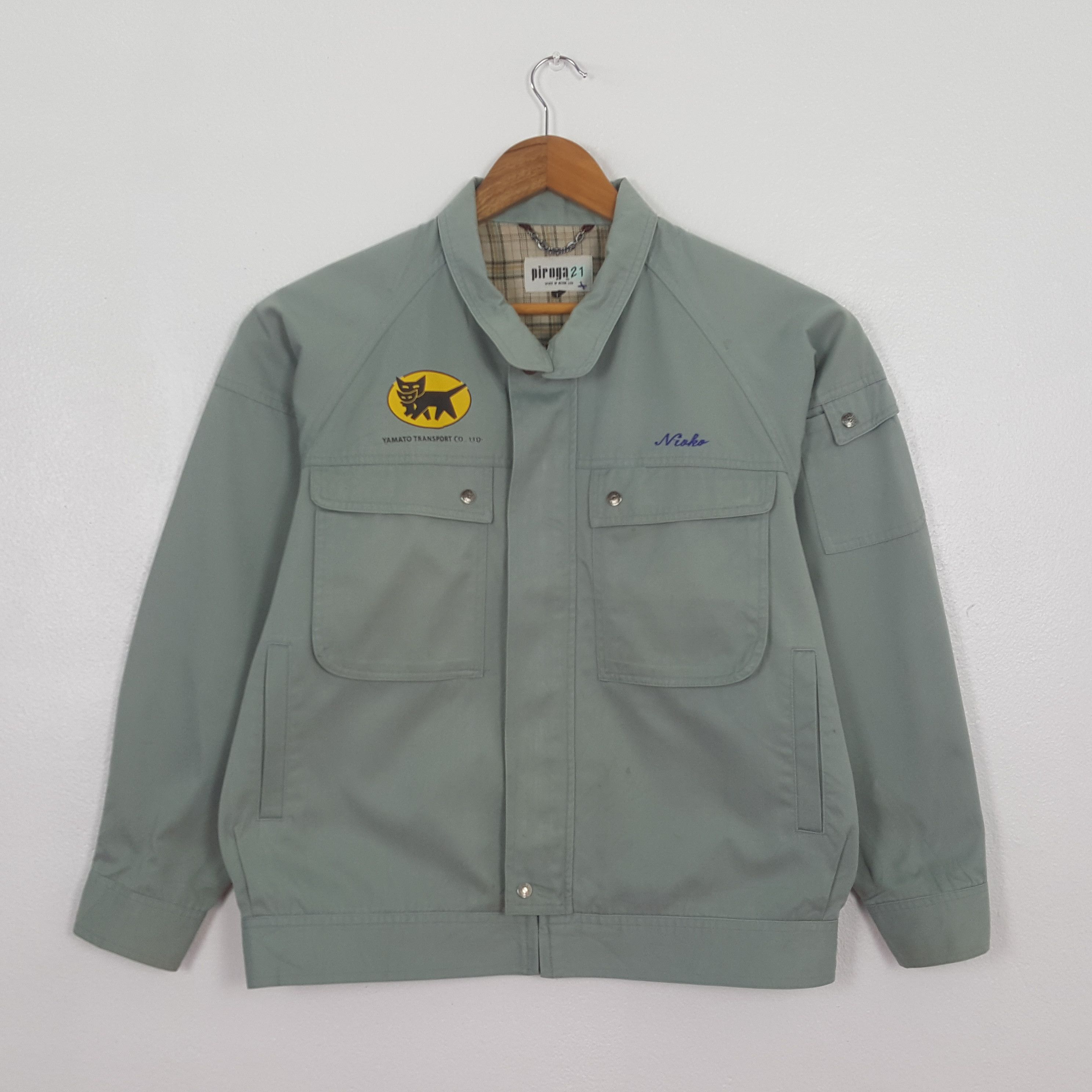 Japanese Brand Vintage Yamato Transport Company Racing Jacket C315N2 Size US M / EU 48-50 / 2 - 3 Thumbnail