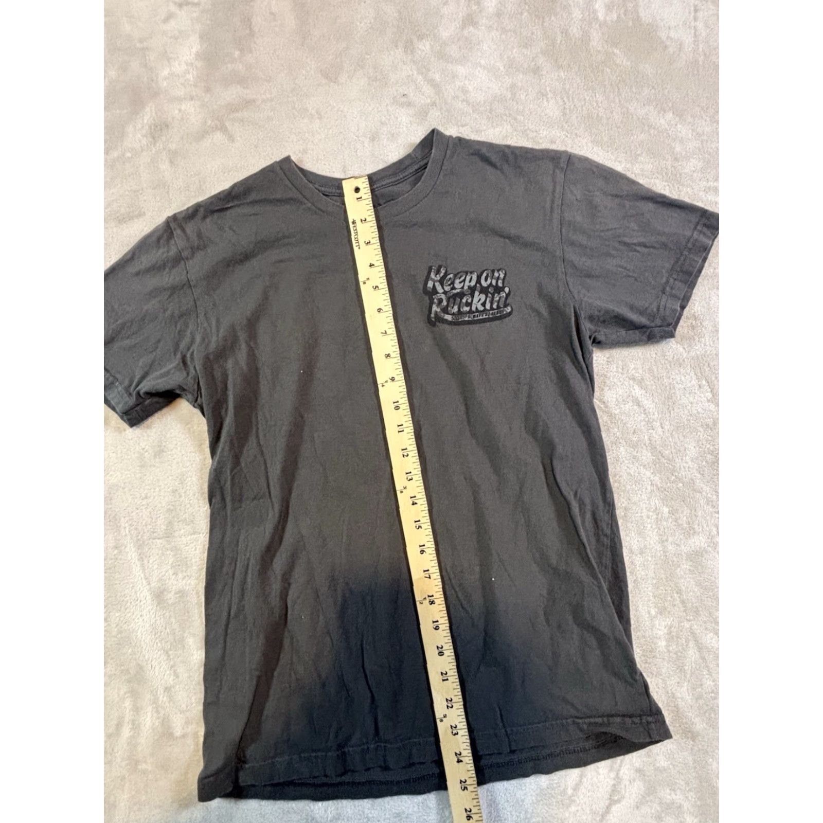 Vintage 5.11 Tactical Keep On Ruckin Men's T-Shirt Size M Gray Outdoor Short Sleeve Crew Neck Graphic Print Logo 5.11 Tactical Shirt Mens Gray M Size US M / EU 48-50 / 2 - 5 Thumbnail